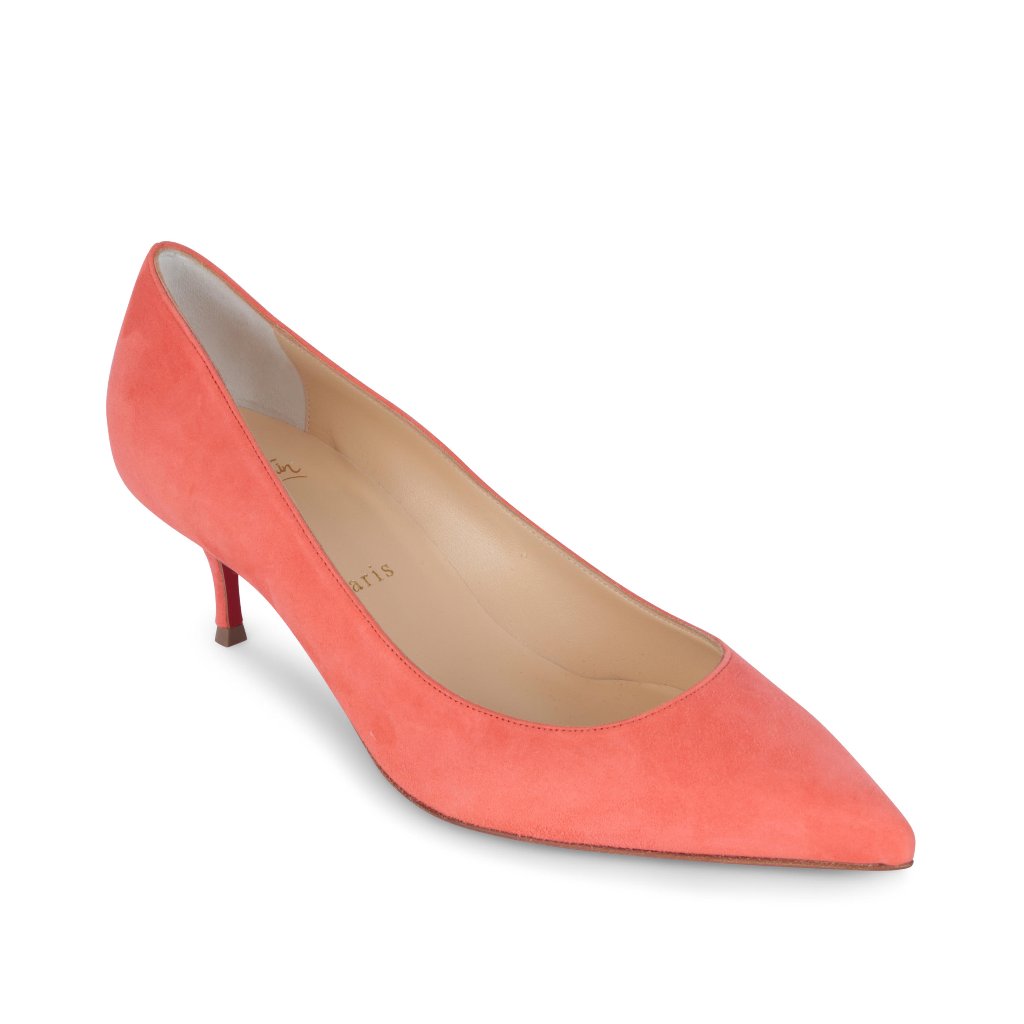 Nib Christian Louboutin Kate Coral Pump, 40